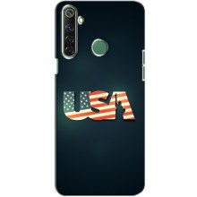 Чехол Флаг USA для Realme 6i (USA)