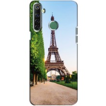 Чохол Ейфелева Вежа Realme 6i - (AlphaPrint) (Дорога до Парижу)
