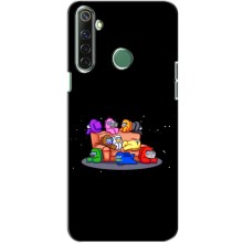 Чехол Амонг Ас для Realme 6i (AlphaPrint) (Амонг-ас)