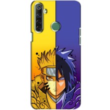 Купить Чехлы на телефон с принтом Anime для Realme 6i (Naruto Vs Sasuke)