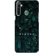 Новогодние, Праздничные Чехлы для Realme 6i - 2024 год (Winter)