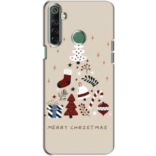 Рождественские Чехлы для Realme 6i (VPrint) (Merry Christmas)