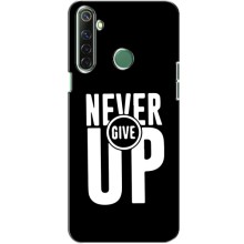 Силіконовый Чохол на Realme 6i з картинкою НАЙК – Never Give UP