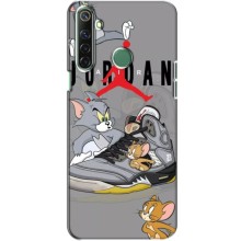 Силиконовый Чехол Nike Air Jordan на Реалми 6i – Air Jordan
