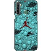 Силиконовый Чехол Nike Air Jordan на Реалми 6i – Джордан Найк