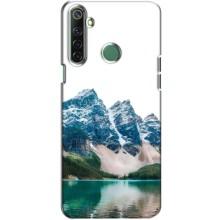 Силиконовый чехол с КАРТИНКАМИ лето для Realme 6i (AlphaPrint) – Гори