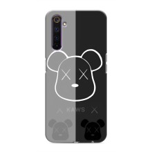 Чехлы для Realme 6 Pro - Bearbrick Louis Vuitton (PREMIUMPrint) (БеарБрик глаза)