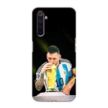 Чохли для Realme 6 Pro (Leo чемпіон) (AlphaPrint) (Кубок Мессі)