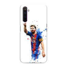 Чехлы Лео Месси Аргентина для Realme 6 Pro (Leo Messi)