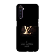 Чехлы Луи Витон для Realme 6 Pro (AlphaPrint - LOUIS VUITTON) (ремешок LV)