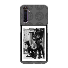 Чехлы VERSACE для Реалми 6 Про (PREMIUMPrint)