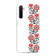 Чохол для Патріота України Realme 6 Pro - (AlphaPrint) – Яскрава вишиванка