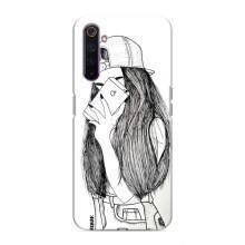 Чехол с печатью для Realme 6 Pro - (Мода) (AlphaPrint)