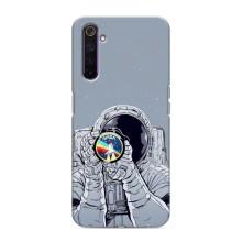 Чехол NASA для Realme 6 Pro (AlphaPrint)