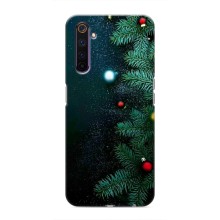 Чехол Новогодняя Елка на Realme 6 Pro (Елка)