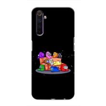 Чехол Амонг Ас для Realme 6 Pro (AlphaPrint)