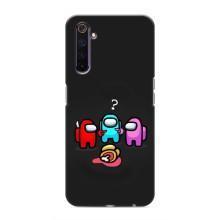 Чехол Амонг Ас для Realme 6 Pro (AlphaPrint)