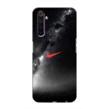Чехол для Realme 6 Pro - с принтом Найк (AlphaPrint)