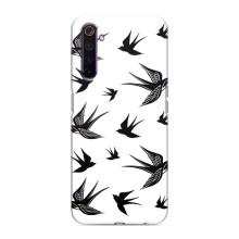 Чохол з пташками на Realme 6 Pro (VPrint)