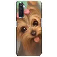 Чехол (ТПУ) Милые собачки для Realme 6 Pro – Йоршенский терьер