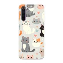 Чохол з малюнком кіт на Realme 6 Pro – Колаж котів