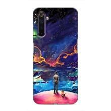 Космические Чехлы для Реалми 6 Про (VPrint)