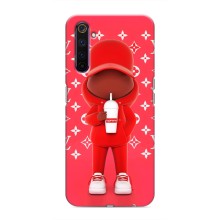 Крутые Чехлы Луи Виттон для Realme 6 Pro (AlphaPrint) (Модный стиль)