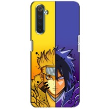 Купить Чехлы на телефон с принтом Anime для Реалми 6 Про (Naruto Vs Sasuke)