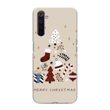 Різдвяні Чохли для Realme 6 Pro (VPrint) (Merry Christmas)