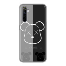 Чехлы для Realme 6 - Bearbrick Louis Vuitton (PREMIUMPrint) (БеарБрик глаза)