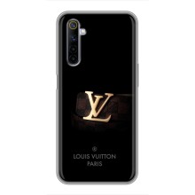 Чехлы Луи Витон для Realme 6 (AlphaPrint - LOUIS VUITTON) (ремешок LV)