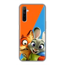 Чехлы ЗВЕРОПОЛИС для Realme 6 (Ник и Хопс)