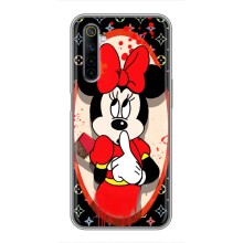 Чехол Disney Mouse Realme 6 (PREMIUMPrint) (Минни Маус ЛВ)