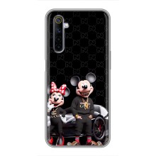 Чехол Disney Mouse Realme 6 (PREMIUMPrint) (Семья Маусов)