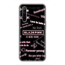 Чехол с музыкальной группой для Realme 6 (BLACKPINK)