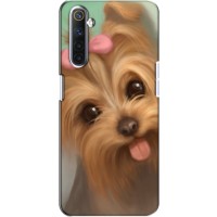 Чехол (ТПУ) Милые собачки для Realme 6 – Йоршенский терьер