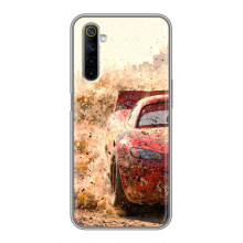Чехол с принтом Маквин для Realme 6 – Молния Маквин