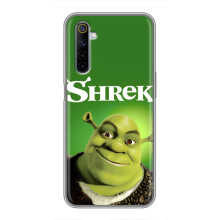 Чехол с мультфильмом Шрек на Realme 6 – Шрек