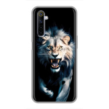 Чехол с картинкой «Хищники» для Realme 6 – Лев