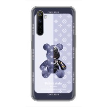 Крутые Чехлы Луи Виттон для Realme 6 (AlphaPrint) (Медвежонок LV)