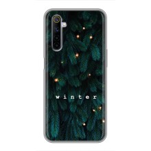 Новогодние, Праздничные Чехлы для Realme 6 - 2024 год (Winter)