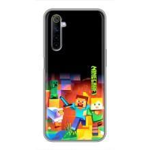 Чохли для Realme 6 (Персонажі МайнКрафт) (Герой Майнкрафт)