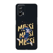 Чехлы для Realme 7 Pro (Leo чемпион) (AlphaPrint) (Messi ПСЖ)