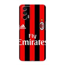 Чехлы для Realme 7 Pro (VPrint) - Футбольные клубы (Milan)