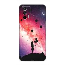 Чехлы для любимой на Реалми 7 Про (VPrint) (С шариками)