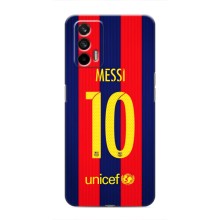 Чехлы Месси для Realme 7 Pro (AlphaPrint) (Messi Barca 10)