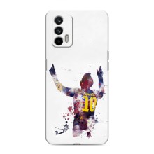 Чехлы Месси для Realme 7 Pro (AlphaPrint) (Messi Barca)