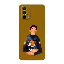 Чехлы с картинкой собаки Патрон для Realme 7 Pro (AlphaPrint) (ЗСУ Патрон)