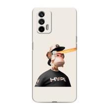 Чехлы с Обезьянами NFT для Realme 7 Pro (AlphaPrint) (обезьяна NFT в очках)