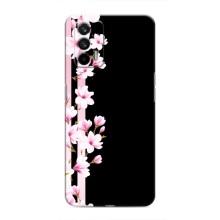 Чехол для Реалми 7 Про - с принтом (Дизайнерские) (AlphaPrint) (Цветочки)